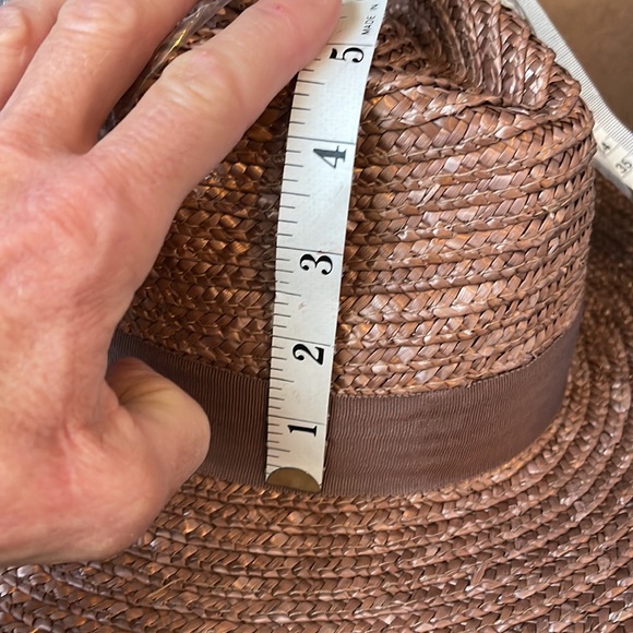 Brixton brown carmel  hat Authentic xs nwt spf 50 - Picture 7 of 8